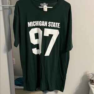 Gear For Sports Dark Green Michigan State 97 Tee